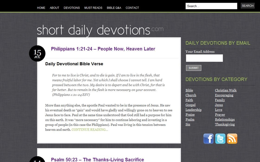 online daily devotions for dating couples